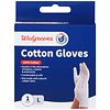 Walgreens Large 100% Cotton Gloves Large