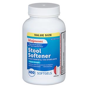 Walgreens Stool Softener Softgels