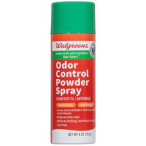 Walgreens Odor Control Foot & Sneaker Spray Powder