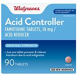 Walgreens Original Strength Acid Controller Tablets