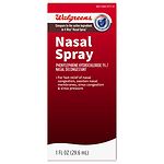 Walgreens Wal-Four Nasal Decongestant Spray
