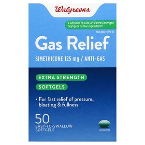 Walgreens Gas Relief Softgels image