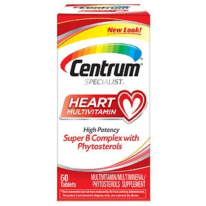  Centrum Specialist Complete Multivitamin: Heart, Tablets 