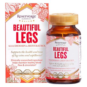 ReserveAge Organics Beautiful Legs, Advanced Diosmin Complex