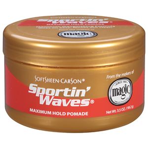 SoftSheen Carson Sportin' Waves Pomade, Maximum Hold