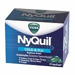 Vicks Nyquil Cold & Flu Relief LiquiCaps