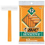 BIC Single Blade Sensitive Disposable Shaver