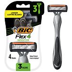 BIC Flex 4 for Men, Disposable Shaver