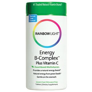  Rainbow Light Energy B-Complex Dietary Supplement Tablets 