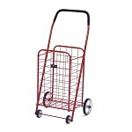 Easy Wheels Mini Shopping Cart, Red