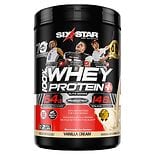 Six Star Elite Series Whey Protein+ Dietary Supplement Powder Vanilla Cream product image