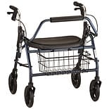 Mighty Mack Heavy Duty Rolling WalkerBlue wag-Mighty Mack Heavy Duty Rolling WalkerBlue