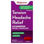 Walgreens Tension Headache Pain Reliever Coated Caplets