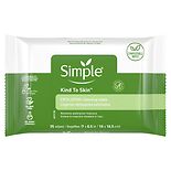 Simple Exfoliating Facial Wipes product image