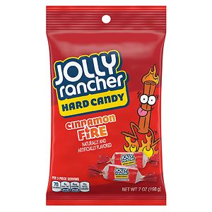 Jolly Rancher Cinnamon Fire Hard Candy Peg Bag