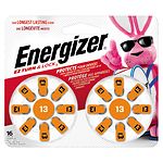 Energizer EZTurn & Lock Hearing Aid Battery, Size 13