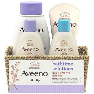 Aveeno Baby Daily Bathtime Solutions Gift Set, Giftset