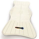Non-Slip Bath Mat with Built-In Temperature Indicator wag-Non-Slip Bath Mat with Built-In Temperature Indicator