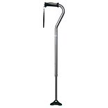 Adjustable Offset Cane with Ultra Stable TipSmoke wag-Adjustable Offset Cane with Ultra Stable TipSmoke