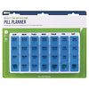 EZY Dose One-Day-At-A-Time Weekly Medication Organizer Tray