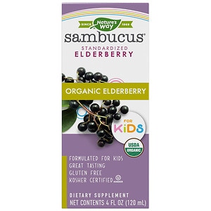 Nature's Way Organic Sambucus Kids Syrup Berry image