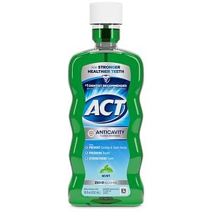 ACT Anticavity Fluoride Rinse Mint image