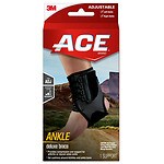 Ace Deluxe Ankle Brace, Model 207736, One Size Adjustable