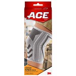 Ace Knitted Knee Brace with Side Stabilizers, Model 207355, Large