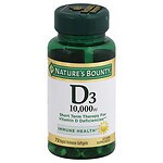 Nature's Bounty Ultra Strength Vitamin D-3 10,000 IU, Softgels