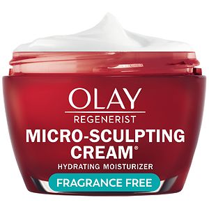 Olay Regenerist Micro-Sculpting Cream Moisturizer, Fragrance Free image