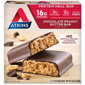 Atkins Advantage Meal Bars Chocolate Peanut Butter image