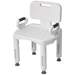 Drive Medical Bath Bench with Back & Arms