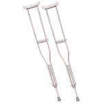 Drive Medical Walking Crutches with Underarm Pad & Handgrip