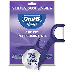 Oral-B Glide 3D White Floss Picks Radiant Mint image