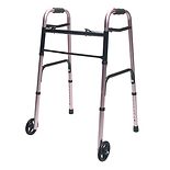 ColorSelect Adult Walker with WheelsPink wag-ColorSelect Adult Walker with WheelsPink