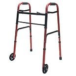 ColorSelect Adult Walker with WheelsRed wag-ColorSelect Adult Walker with WheelsRed