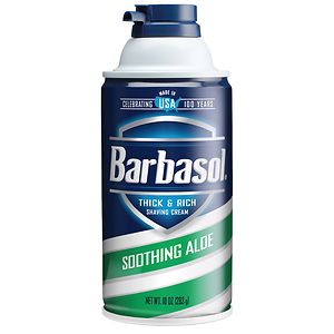 Barbasol Shaving Cream Soothing Aloe