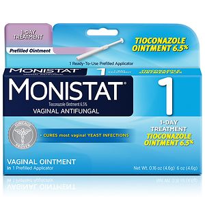  Monistat 1 Vaginal Antifungal, Prefilled Applicator 