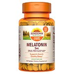 Sundown Naturals Melatonin 5mg Extra Strength, Tablets