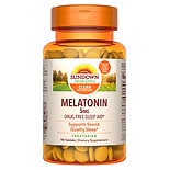 Sundown Naturals Melatonin 5 mg Dietary Supplement Tablets product image