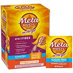 Metamucil Orange Sugar Free Smooth Texture Powder Packets, Orange