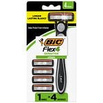 BIC Hybrid 4 Advance For Men,Disposable 4-Blade System