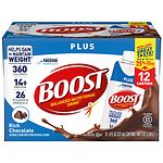 Boost Plus Complete Nutritional Drink, Bottles, Rich Chocolate