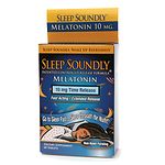 NutritionWorks Sleep Soundly Melatonin 10mg, Time Rease Tablets