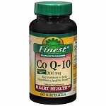 Finest Co Q-10 200 Mg Softgels