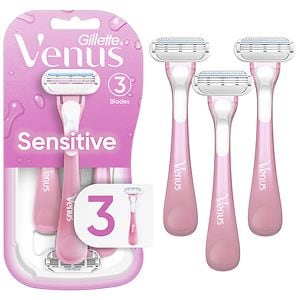 Gillette Venus Sensitive Sensible Disposable Razors image