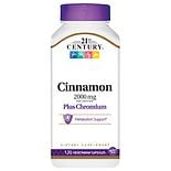 Cinnamon 2000 mg Plus Chromium, Veggie Capsules wag-Cinnamon 2000 mg Plus Chromium, Veggie Capsules