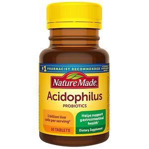 Nature Made Acidophilus Dietary Supplement Tablets image