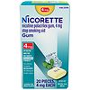 Nicorette Gum 20 ct White Ice Mint 4mg White Ice Mint