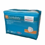 Walgreens Certainty Fitted Briefs Medium Size Medium